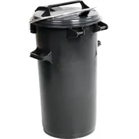 Floraworld Mülleimer mit Bügel Cargo (50 l, Grau)