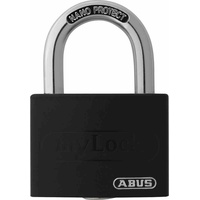ABUS Vorhängeschloss myLock T65AL/40 schwarz