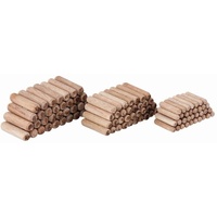 WOLFCRAFT Langholzdübel Buche ø8x40mm, 150 Stück 2907000