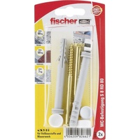 Fischer WC-Befestigung S 8 RD 80 K 2 Stück(e)