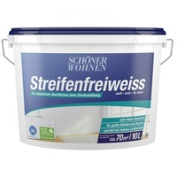 Schöner Wohnen Wandfarbe Streifenfreiweiß matt 10 l
