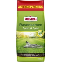 SUBSTRAL Rasensamen Sport & Spiel, 10 kg für 500