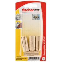 Fischer Messingdübel MS für Küchenbauer 4 Stück