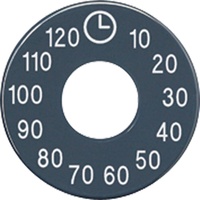 Jung SKS11120-20 Skalenscheibe, Symbole 10...120, anthrazit