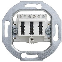 Busch-Jaeger TAE-Anschlussdose aws 3x6 NFN 0243/04