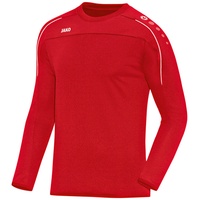 Jako Herren Trainingssweat Classico rot, XL