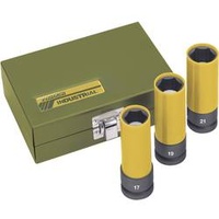 PROXXON Impact Steckschlüsselsatz, 1/2", 3-tlg. (17, 19, 21 mm),