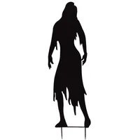 Europalms Europalms, Silhouette Metall Zombie Frau, 135cm