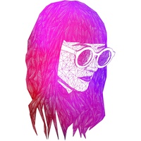 KOMAR Grid Pink", bunt (farbe bild(er): bunt), B:50cm H:70cm,