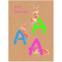 KOMAR ABC Animal A", bunt (farbe bild(er): bunt), B:40cm