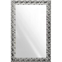 Novel Xora Wandspiegel, Abachi, massiv, rechteckig, 70x110x2 cm,