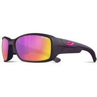 Julbo Whoops Sonnenbrille - Aubergine / Pink Logo -