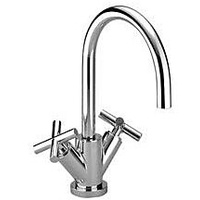 Dornbracht Tara Einlochbatterie Dark Platinum matt