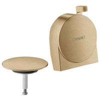 Hansgrohe Exafill S Wanneneinlauf, Ab- + ÜL-Garn., brush. bron
