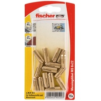 Fischer Messingdübel MS 6 x 22 K (15 ST)