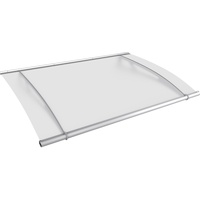 Gutta Vordach PT- XL 2050 Edelstahloptik, Acrylglas satiniert