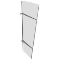 Gutta Seitenblende XL 167 x 85 cm weiß