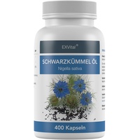 Exvital Schwarzkümmelöl Kapseln 400 St.Ka...