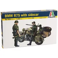 Italeri 0315 - BMW R 75 mit Beiwagen schwarz
