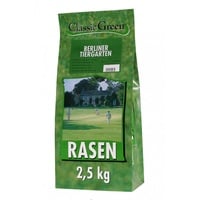 Classic Green Rasen Berliner Tiergarten Plastikbeutel 2,5kg (Menge: 4