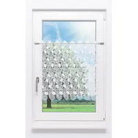 Plauener Spitze® Scheibengardine Plauener Spitze - Kieselsteine (Bx H)