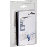 Durable Namensschilder mit Nadel 9,0 x 5,4 cm