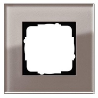 Gira Abdeckrahmen 1fach Esprit Glas Umbra 0211122