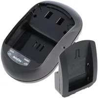 AccuCell Schnell-Ladegerät passend für Sony NP-FM50, NP-FM70, NP-FM90