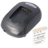 AccuCell Ladegerät und Akku passend für den Akkutyp 02491-0028-00