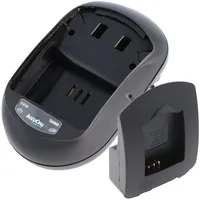 AccuCell Schnell-Ladegerät passend für Panasonic CGA-S007 Akku