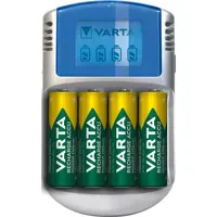 Varta LCD Charger inkl.4AA+12V+USB 57070(4x5716)