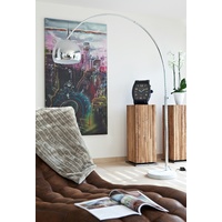 SalesFever Bogenlampe 208 cm chrom