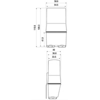 Finder Dämmerungsschalter 1 St. 10.41.8.230.0000 Betriebsspannung:230 V/AC Empfindlichkeit Licht: