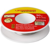 Rothenberger Industrial Bleifreies Standardlot 30g Lötzinn, bleifrei SN99Cu1