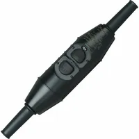Kopp Zwischenschalter Kunststoff mi, Elektronikkabel + Stecker, Schwarz
