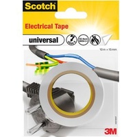 3M 4401WHT Isolierband Scotch Weiß (L x B) 10