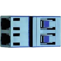 Telegärtner 100007143 LWL-Steckverbinder Blau,