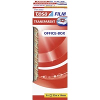 Tesa OFFICE-BOX Klebefilm transparent 19,0 mm x 33,0 m