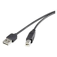 Renkforce USB-Kabel USB 2.0 USB-A Stecker, USB-B Stecker 1.80