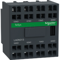 Schneider Electric LADN313 Hilfsschalterblock, 3S+1Ö, Federzuganschluss