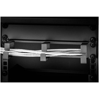 Renkforce RF-3429154 10 Zoll Netzwerkschrank-Kabelführung 1 HE Schwarz