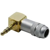 BKL Electronic 1103084 Klinken-Steckverbinder 3.5 mm Stecker, gewinkelt Polzahl: