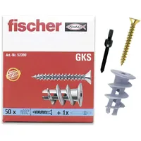 Fischer Gipskartondübel GK S 50 Stück