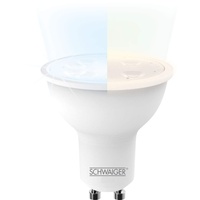 Schwaiger LED-Lampe HAL500 5,4W (50W) 2700-6500K 36° GU10