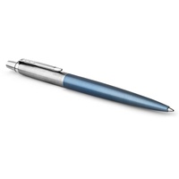 Parker Jotter Waterloo Blue blau/silber, Schreibfarbe: blau, 1 St.