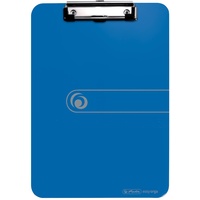 Herlitz Klemmbrett A4, opak blau