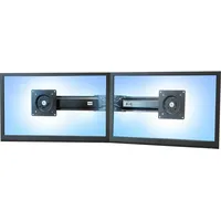 Ergotron Dualmonitor und Griff-Kit (Wand, 26", Monitor Halterung, Schwarz