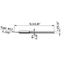 Ersa 212 SD LF Lötspitze Bleistiftform Spitzen-Größe 0.2mm Inhalt