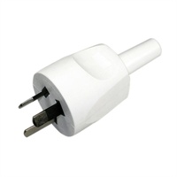 Bachmann Schutzkontaktstecker Kunststoff 250 V Weiß