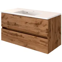 WELLTIME Waschtisch »Baabe«, Breite 100 cm braun